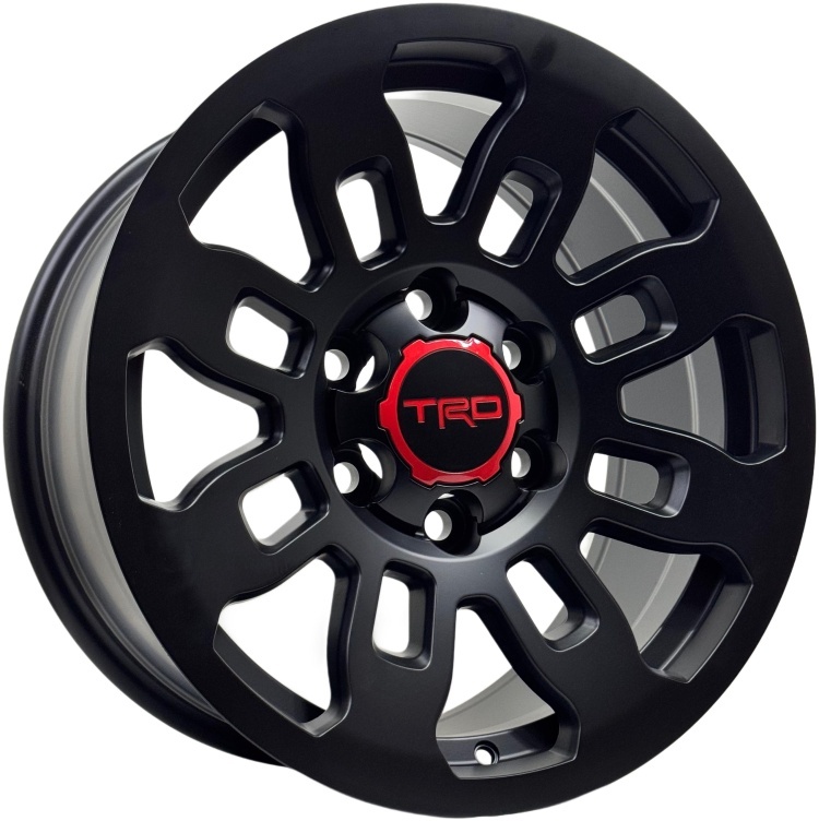 Top Grade 1262WW 8x17/6x139.7 D106.1 ET15 4 диска черный матовый