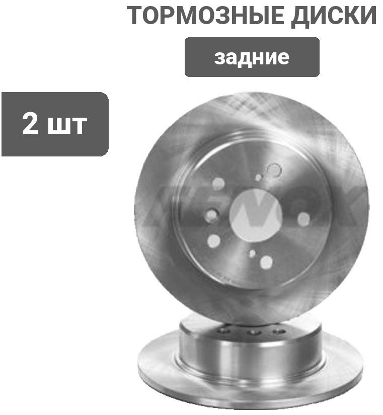 Диски FENOX задние TB215294