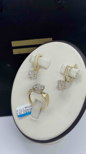 Italian Gold 0293838 вес 6.53 г золото, фианит