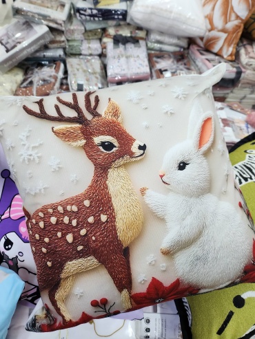 Подушка декоративная HOME LIFE 45x45 см, Лесная сказка