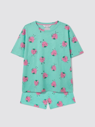 Пижама LC Waikiki бирюзовый