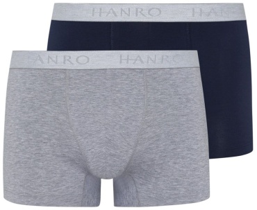 Боксеры HANRO синий, серый
