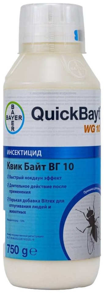 Bayer порошок QuickBayt WG10% 750 г