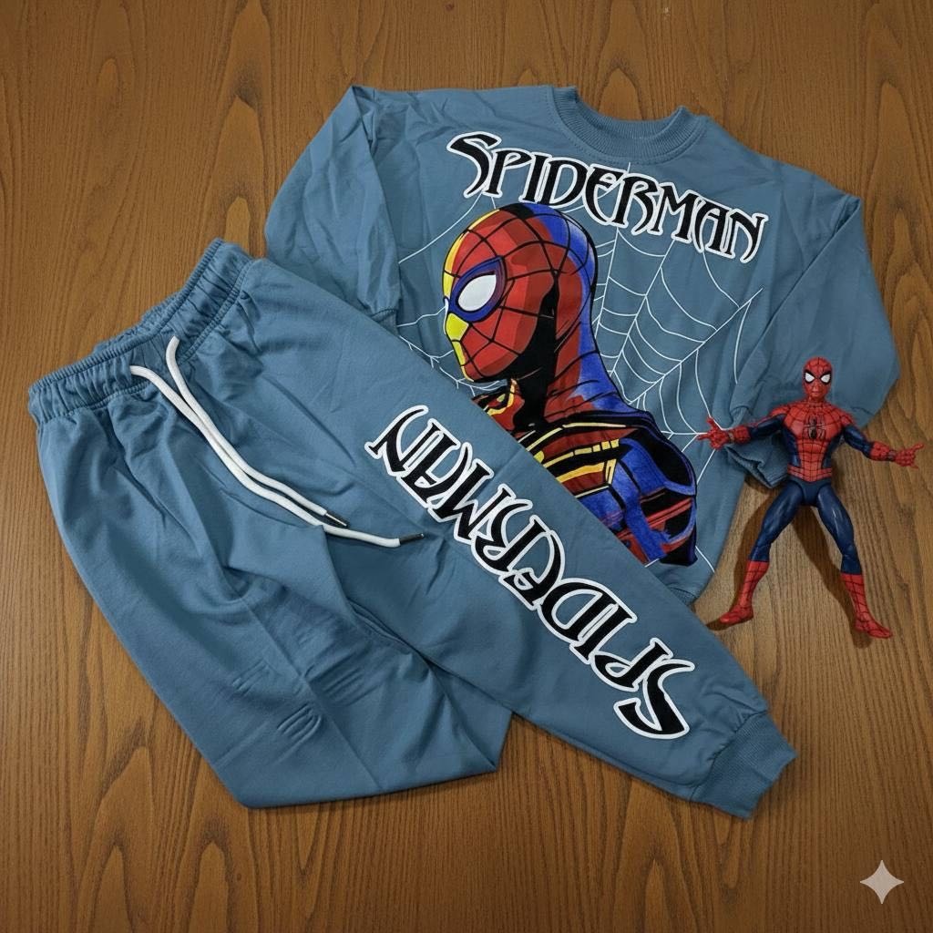 Комплект Alisu kids Spider-Man голубой