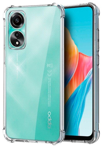 Чехол JETI & SY для OPPO A78 прозрачный