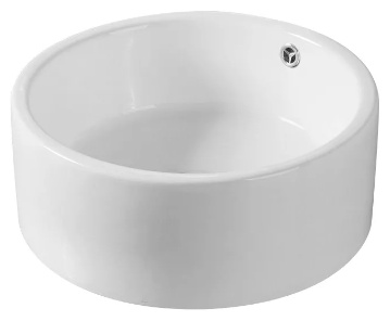 Раковина GID-ceramic N9130 накладная круглая 41.50х41.50 см, керамика