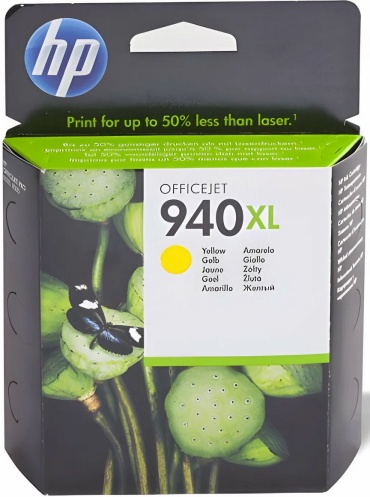 HP C4909AE желтый (yellow)
