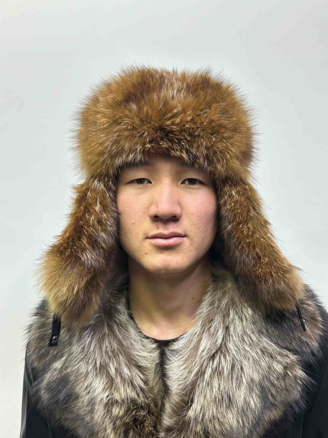 Ушанка размер универсальный, черный