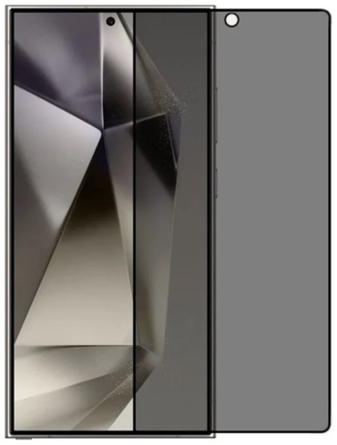 Стекло Nati.aks для Samsung Galaxy S25 Ultra черный