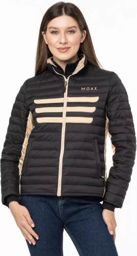 Демисезонная куртка MOAXSPORT черный