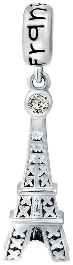 Шарм-подвеска Lucente Silver 54-HSD-953-W-S вес 2.3 г серебро, фианит