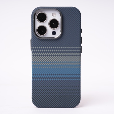 Чехол CABBEEN для Apple iPhone 15 Pro Max синий