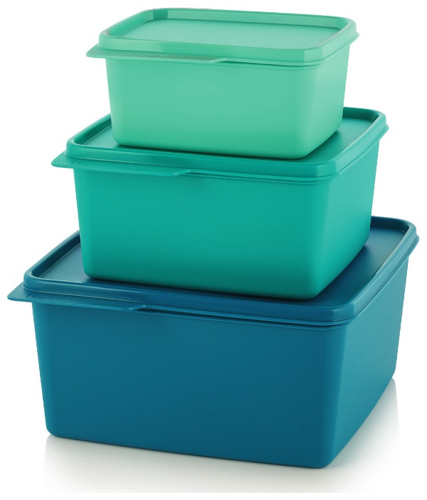 Tupperware набор контейнеров РП1065 3 шт, полипропилен