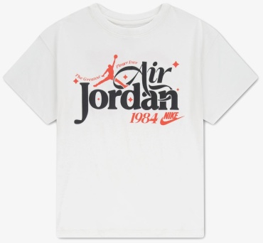 Футболка Jordan черный, белый