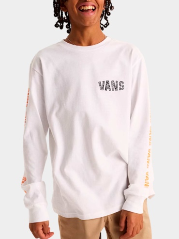 Лонгслив Vans белый