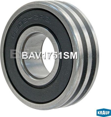 KRAUF подшипник генератора BAV1751SM