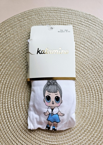 Колготки матовые Katamino белый
