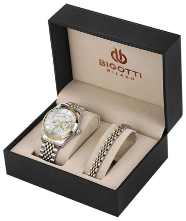 Кварцевые Bigotti BG.1.10650-2-QST нержавеющая сталь