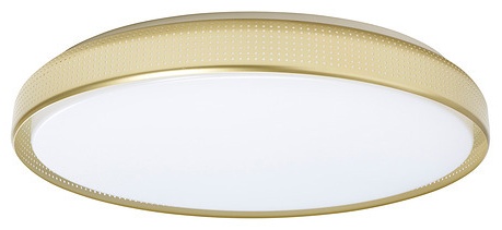 Светильник потолочный IKEA LED 55 Вт латунь