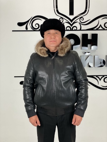 Дубленка ТОН САРАЙЫ черный