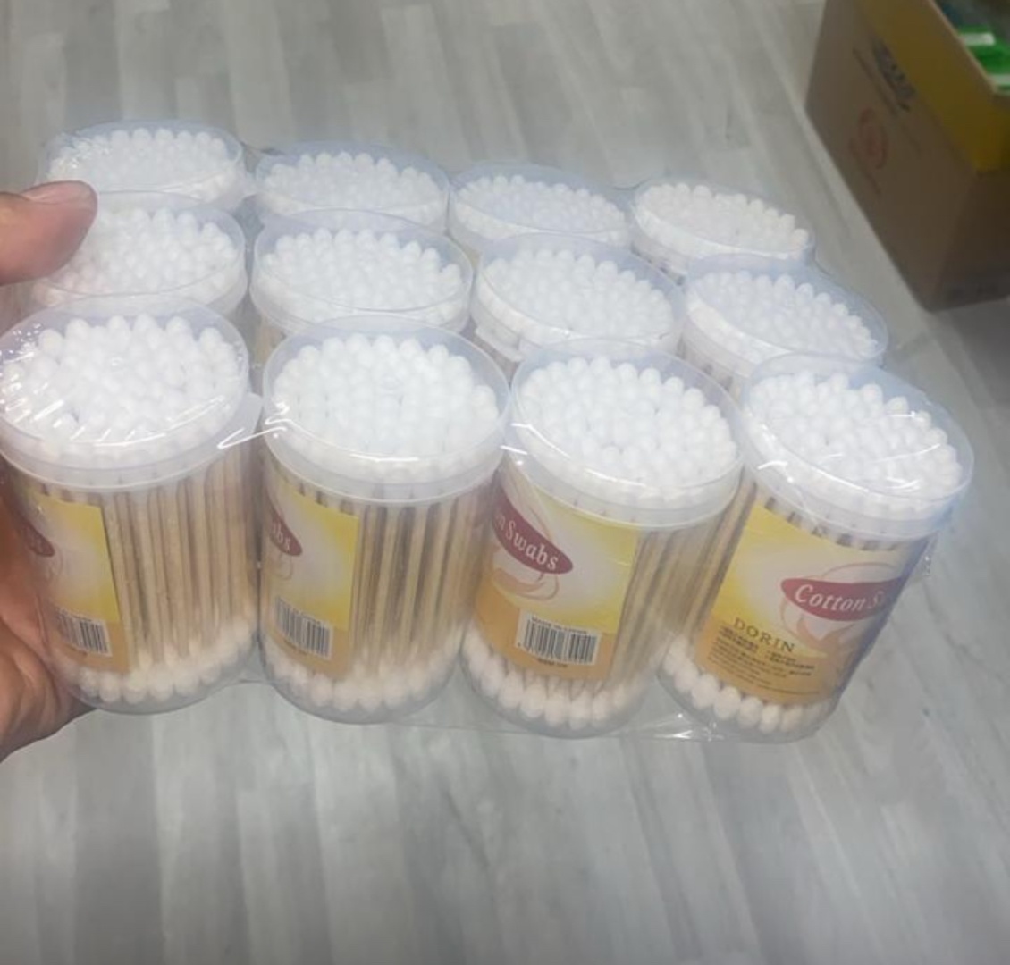 Ватные палочки COTTON BUDS 12 шт
