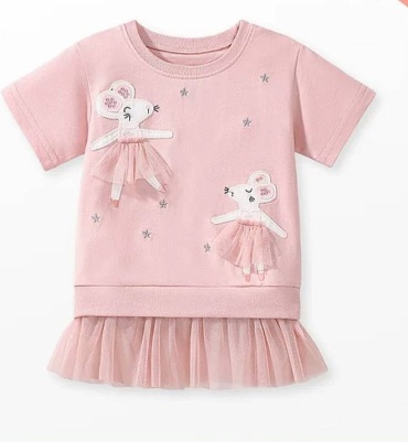 Футболка Little Maven розовый