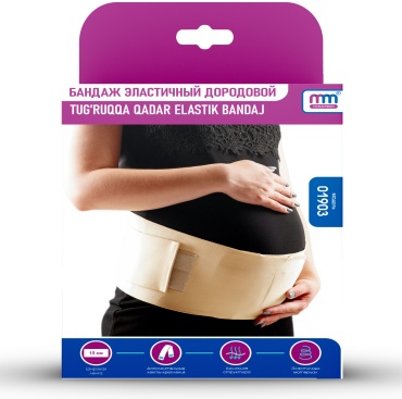 Makon Mirzo 01903 бандаж для беременных размер 2 черный