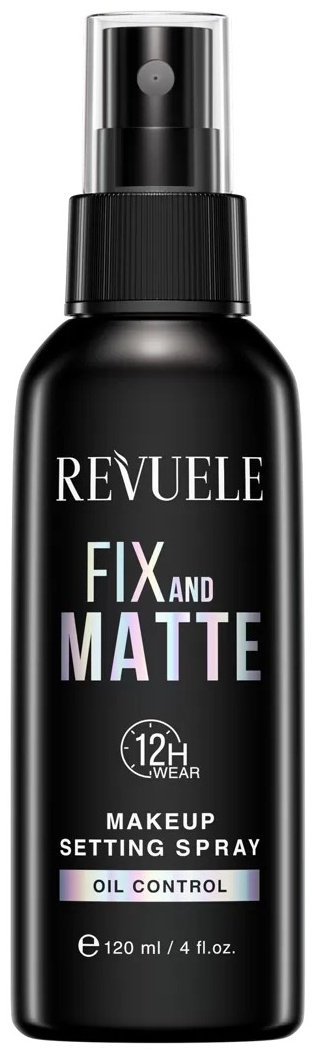 Revuele Fix And Matte фиксатор макияжа для лица 120 мл