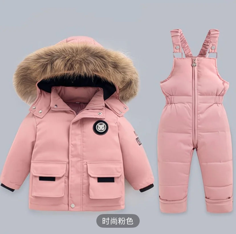 Комплект с комбинезоном 24kids розовый