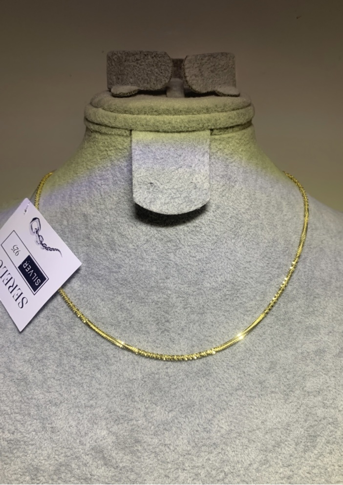 Serelux Sl45 длина 45 см, вес 4 г серебро, плетение снейк