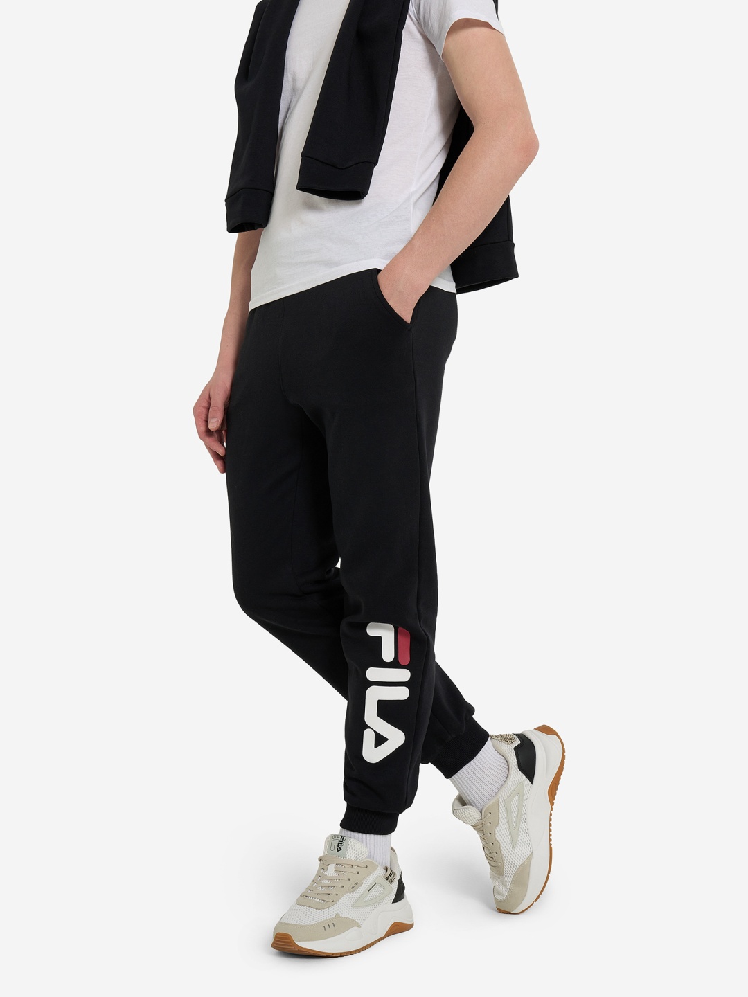 Спортивные брюки FILA черный