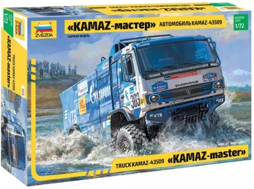 Конструктор Звезда Автомобиль KAMAZ-43509 412441, деталей 110 шт