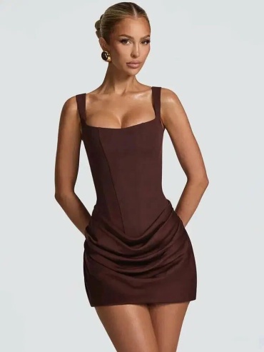 Вечернее платье NUR Collection коричневый