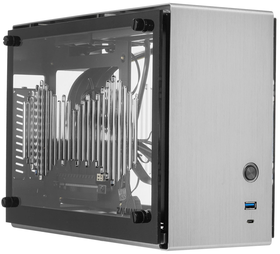 Корпус Zalman M2 mini Silver серый