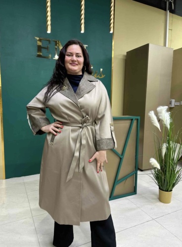 Тренчкот FASHION бежевый