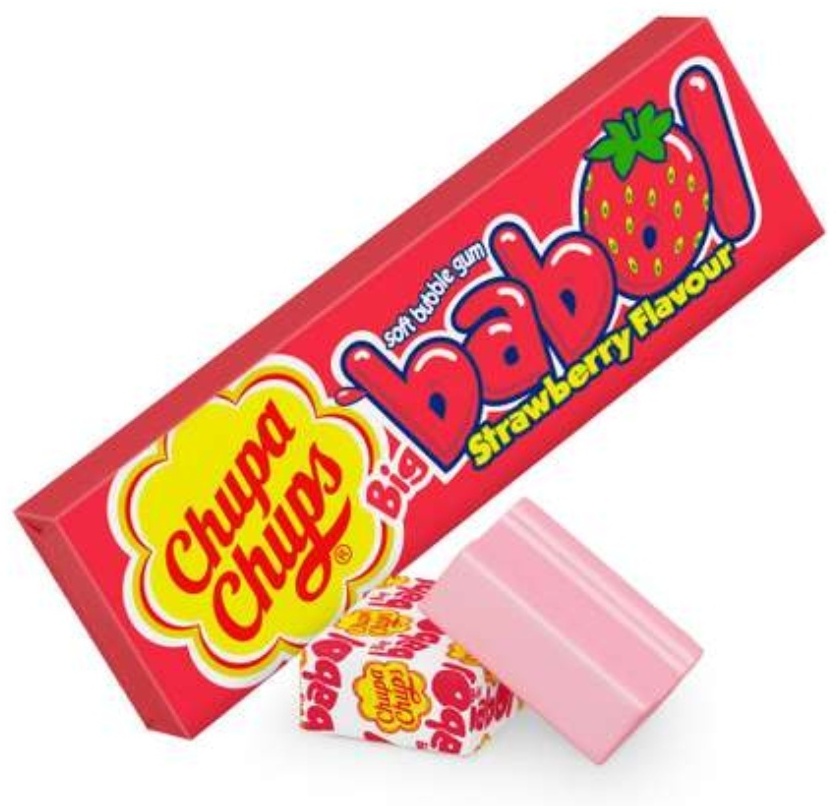 Жевательная резинка Chupa Chups Chupa Chups strawberry flavour 5 шт