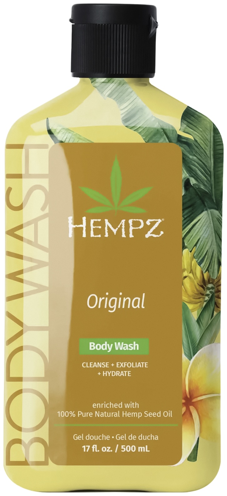 Hempz Original Herbal Body Wash, 500 ml. гель 500 мл