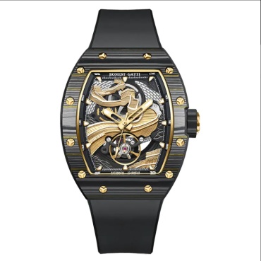 Механические BONEST GATTI BG9003-R2-RW карбон