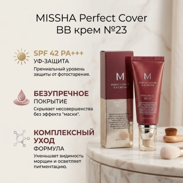 MISSHA Perfect Cover BB крем 23 20 мл