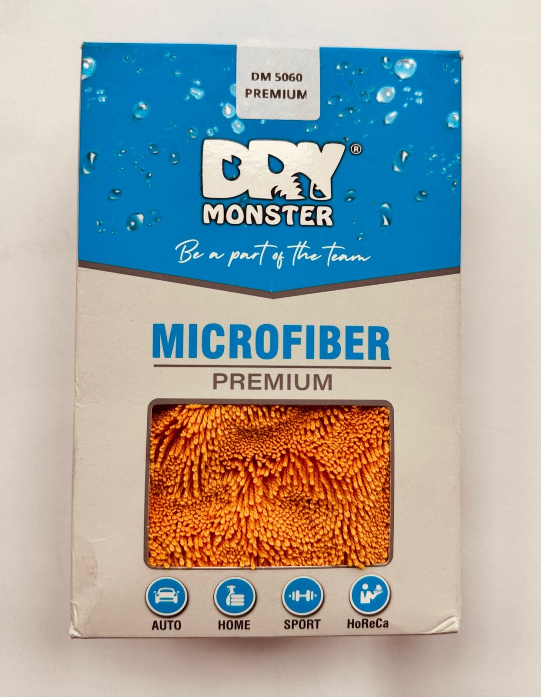 Тряпка универсальная Dry Monster DM50X60 PREMIUM 1 шт, микрофибра