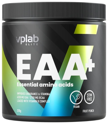 Аминокислотный комплекс VPLab EAA+ Powder 250 грамм фруктовый пунш 250 г