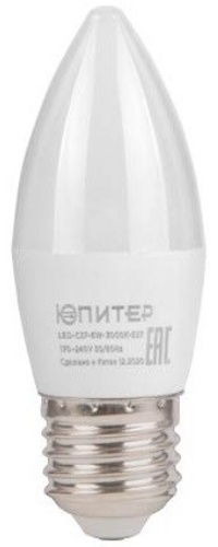 Юпитер 7.5W E27, светодиодная, нейтральный белый