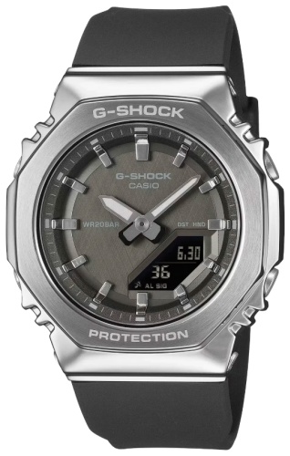 Кварцевые CASIO GM-S2110-1A1ER нержавеющая сталь