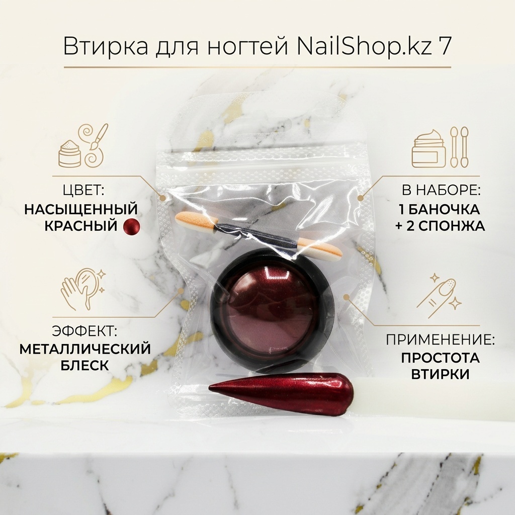 NailShop.kz втирка 7 1 шт