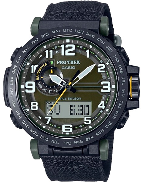 Кварцевые CASIO PRG-601YB-3DR полимер