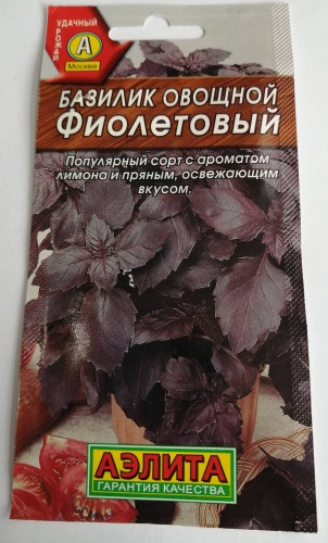Аэлита базилик Фиолетовый