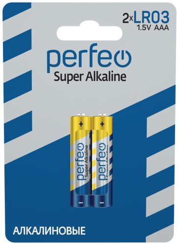 Батарейка AAA Perfeo 2 шт