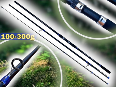 TAIFUN Удочка карповая Taifun Junior Carp 3.9 м, тест 100–300 г, телескопическая, High Modulus Carbon карповое 3.9 м