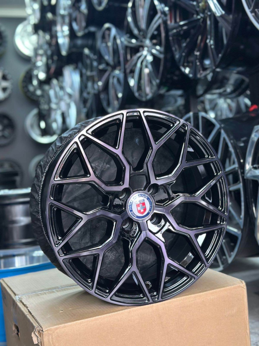 RNO 9547 bpb 7x16/4x98 D58.6 ET33 4 диска черный