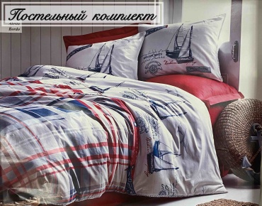 Комплект LUX HOME 1.5-спальный хлопок, ранфорс, : 50x70 см